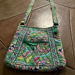 Vera Bradley Cross body bag with green